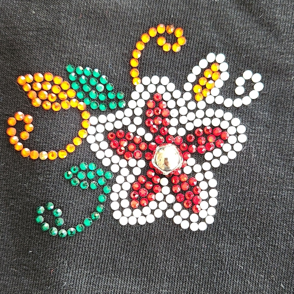 Dolce & Gabbana White, Navy & Black DG Logo Striped Sleeve Tee - Picture 4 of 5